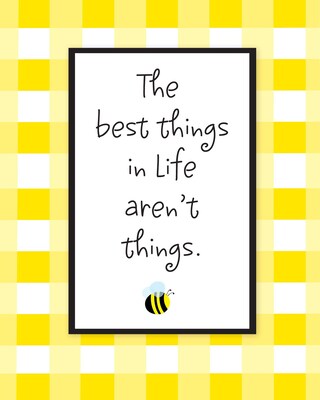 Barker Creek Be True to Yourself Art Print Set, 4 Pieces per Set (BC3101)