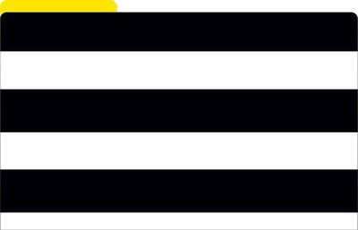Barker Creek Buffalo Plaid & Wide Stripes File Folders, 1/3-Cut Tab, Legal Size, Assorted Colors, 9/Pack (BC2507)