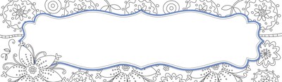 Barker Creek Color Me! In My Garden School Name Plates, 12" x 3.5", 36/Pack (BC1441)