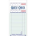 Alliance 1-Part Carbonless Guest Checks, 5.04L x 3.4W, 100 Sets/Book (351601)