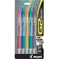 Pilot G2 Metallics Retractable Gel Pens, Fine Point, Assorted Ink, 5/Pack (34404)