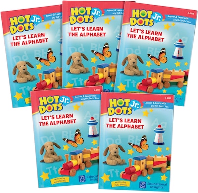 Hot Dots® Jr. Lets Learn the Alphabet Interactive Book & Pen Set