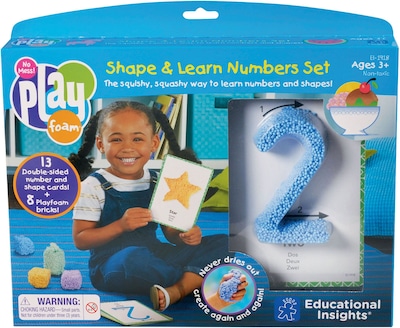 Playfoam® Shape & Learn Numbers Set