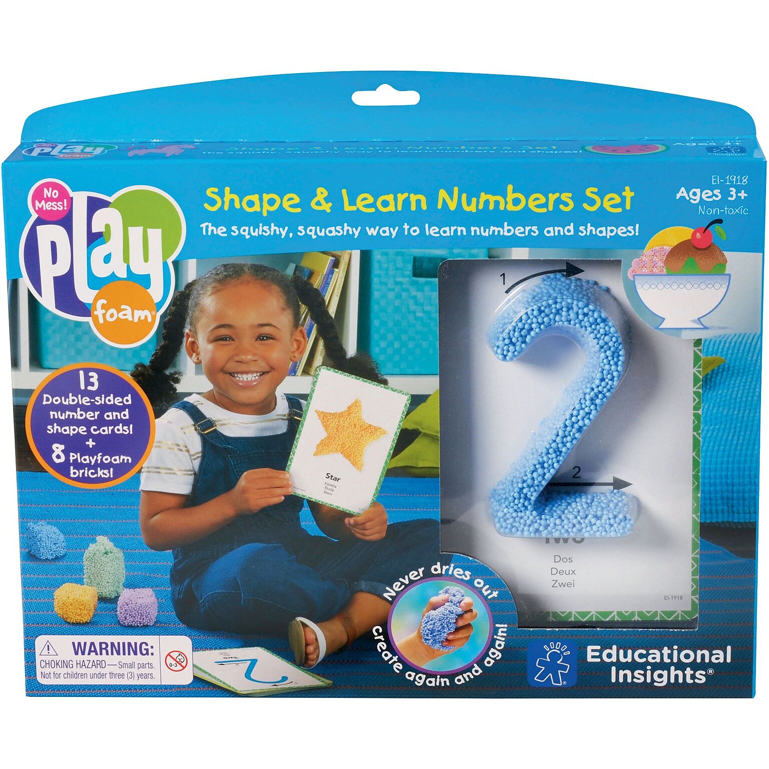 Playfoam® Shape & Learn Numbers Set