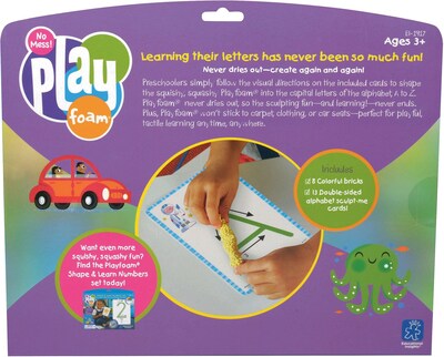 Playfoam® Shape & Learn Alphabet Set