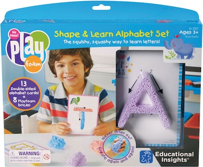 Playfoam® Shape & Learn Alphabet Set