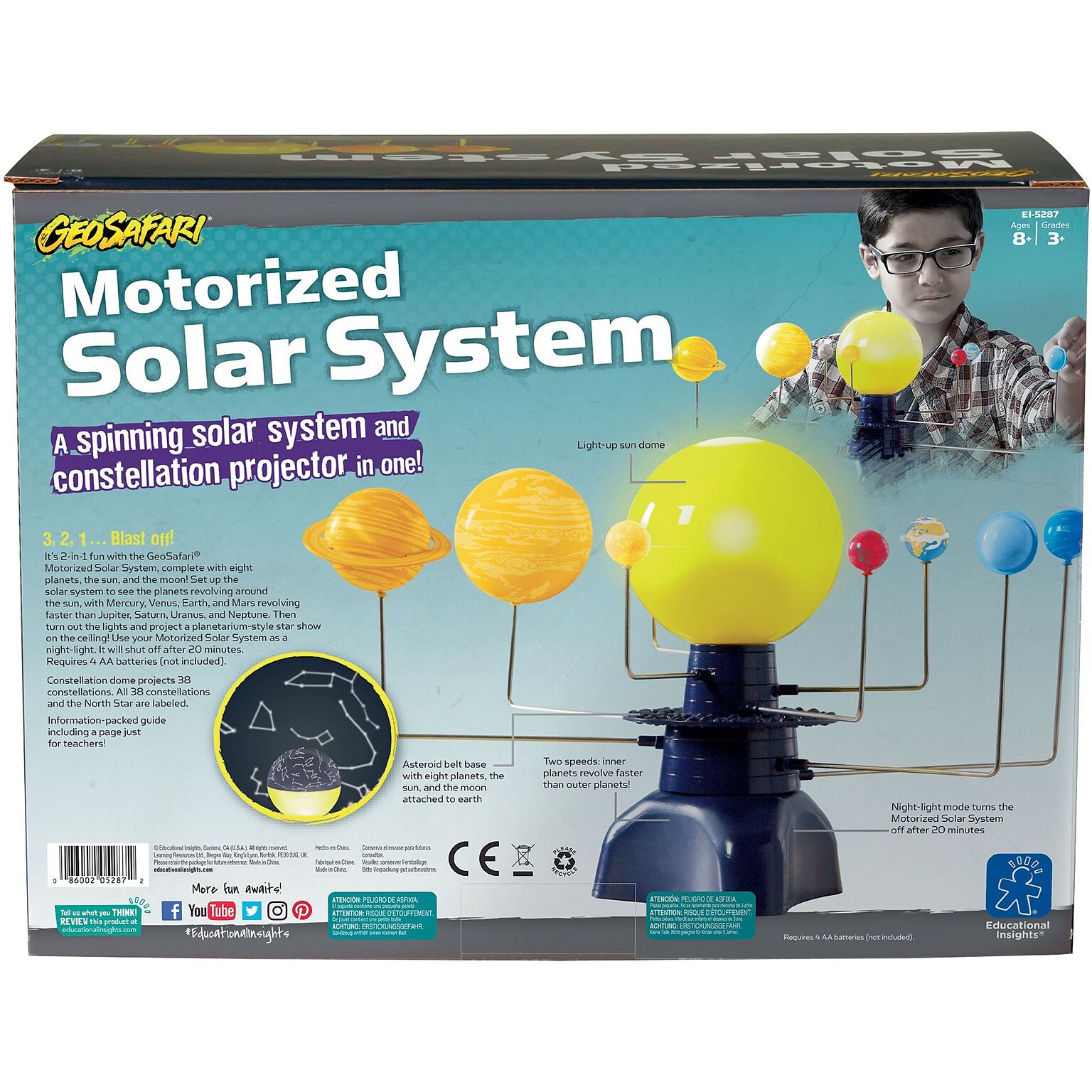 GeoSafari® Motorized Solar System (this will replace EI-5237)