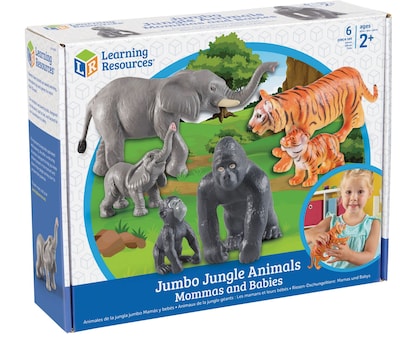 Jumbo Jungle Animals - Mommas and Babies