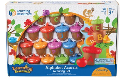 Alphabet Acorns Activity Set