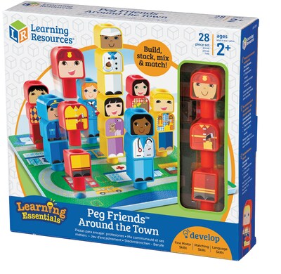 Peg Friends™ Around the Town