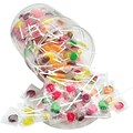 Office Snax Seven Assorted Fruit Flavors Lick Stix Suckers, 220/Canister