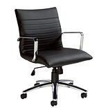 Offices To Go Mid Back Luxhide Executive Chair