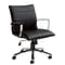Offices To Go Mid Back Luxhide Executive Chair, Black (OTG11734B)