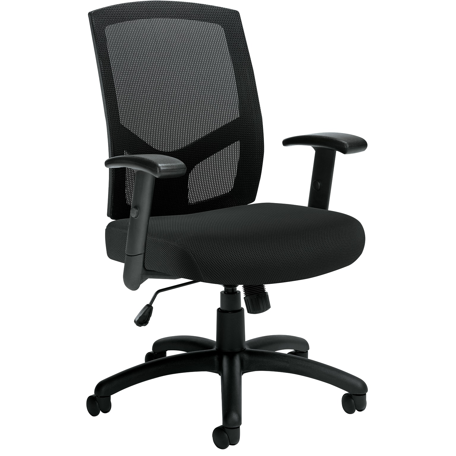 Offices To Go Mesh Back High Back Manager Chair, Black (OTG11516B)