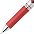 Pentel EnerGel Deluxe RTX Gel Pen, Medium Point, Red Ink (BL77-B)