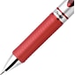 Pentel EnerGel Deluxe RTX Gel Pen, Medium Point, Red Ink (BL77-B)