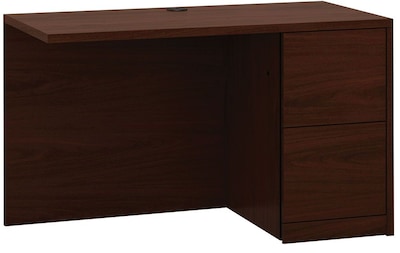 HON 10500 Series Right Return, 2 File Drawers, 48W, Mahogany Finish NEXTExpress NEXT2019