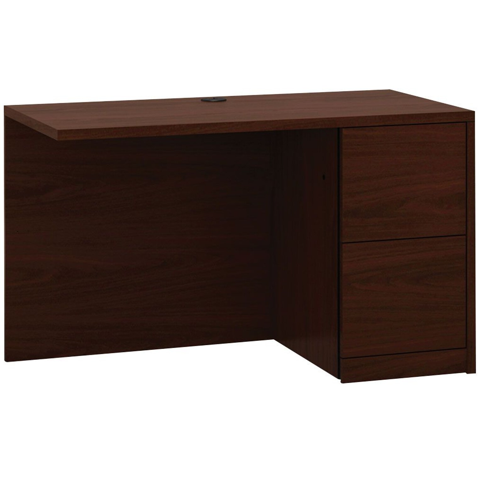 HON 10500 Series Right Return, 2 File Drawers, 48W, Mahogany Finish NEXTExpress NEXT2019