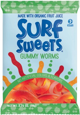 Surf Sweets® Gummy Worms 2.75oz, 12/Box