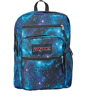 jansport big student backpack galaxy