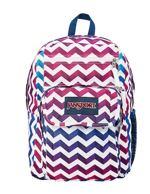 JanSport Digital Student Backpack, Shadow Chevron (JS00T69D35Q)