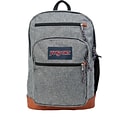 JanSport Cool Student Backpack, Grey Letterman Poly (JS0A2SDD3CL)