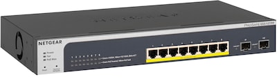 NETGEAR ProSAFE 8-Port Gigabit PoE+ Smart Managed Switch with 2 SFP Ports (GS510TPP)