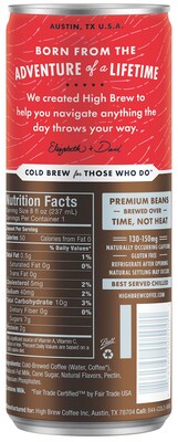 High Brew Coffee, Double Expresso, 8 Oz., 12/Pack (HBC00500)