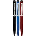 2-in-1 Stylus and Pen, 3-Pack, Black/Red/Blue