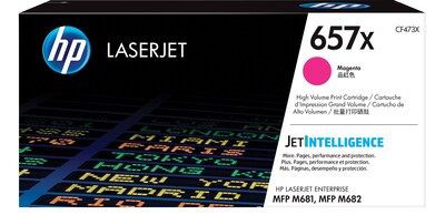 HP 657X Magenta High Yield Toner Cartridge (CF473X)