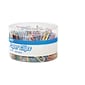 Quill Brand® Jumbo Vinyl-Coated Paper Clips, Assorted, 200/Tub