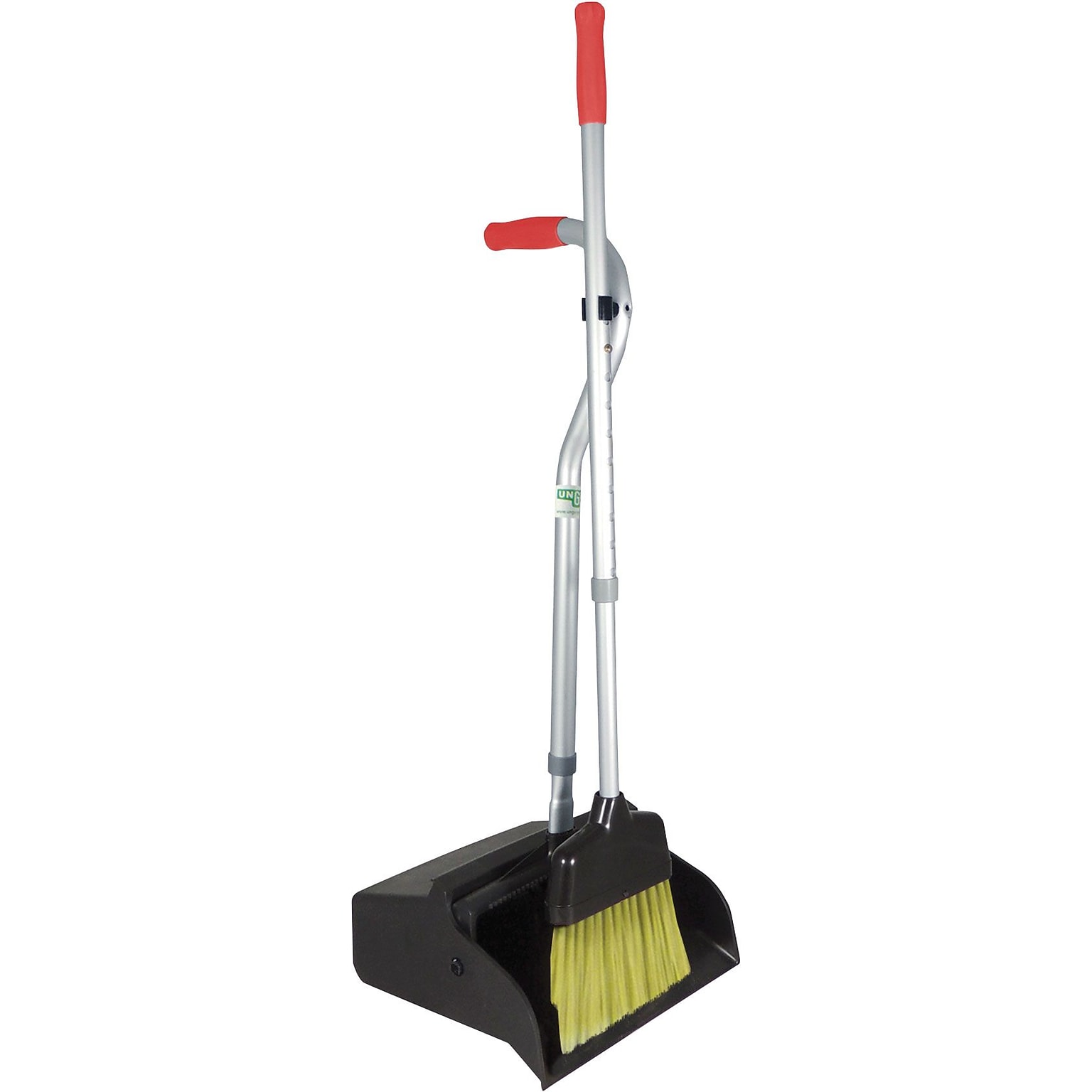 Unger Telescopic Ergonomic Dustpan and Broom, 45 x 12 (EDTBR)