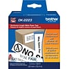 Brother DK2223 Continuous Length Paper Tape, White