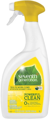 Seventh Generation™ Natural Tub & Tile Cleaner, Emerald Cypress & Fir, 32 oz. Spray Bottle (22750)