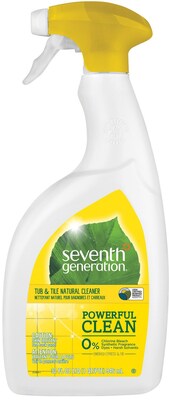 Seventh Generation™ Natural Tub & Tile Cleaner, Emerald Cypress & Fir, 32 oz. Spray Bottle (22750)