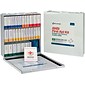 First Aid Only™ ANSI B Type III Weatherproof Steel First Aid Kit for up to 100 People (90570)
