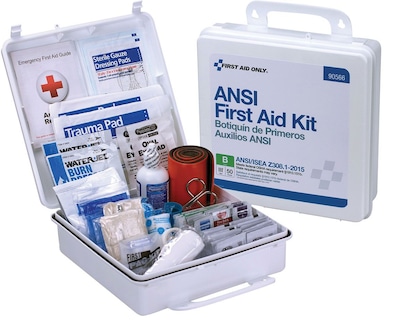 First Aid Only First Aid Kits, 199 Pieces, White, Kit (90566)