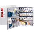 First Aid Only SmartCompliance Office First Aid Cabinet, ANSI Class B, 150 People, 668 Pieces, White