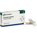 First Aid Only Ammonia Inhalants, 10/Box (A5009-AMP)