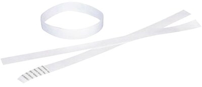 EJAY Animal I.D. Bands, White, 20", 500/BOX (IDW20)