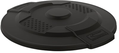 Suncast Commercial Utility Trash Lid, Black, 20 Gal. (TCU20LID)