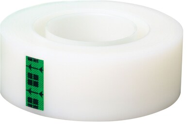 Scotch® Magic Tape, Invisible, Write On, Matte Finish, 1/2 " x 36 yds., 1" Core, 108 Rolls, 36 Rolls/case (810H3-Case)