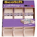 Scotch® Gift Wrap Tape, 3/4 x 300, 3 Dispensers/Pack (311-3/4X300)