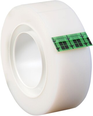 Scotch Magic Tape Refill, Invisible, Write On, Matte Finish, 3/4 x 27.77 yds., 1 Core, 16 Rolls (8