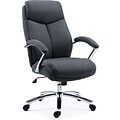 Quill Brand® Fayston Fabric Computer and Desk Chair, Charcoal (51462)