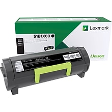 Lexmark 51 Black Extra High Yield Toner Cartridge, Prints Up to 20,000 Pages (51B1X00)