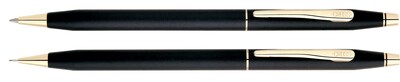 Cross Classic Century Ballpoint Pen & .7mm Pencil Set Classic Black (250105S)