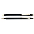 Cross Classic Century Ballpoint Pen & .7mm Pencil Set Classic Black (250105S)