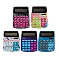 Staples® SPL-230 8-Digit Display Calculator, Assorted Designs, 20 Pack