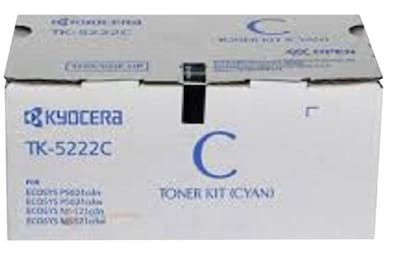 Kyocera TK-5222C Cyan Standard Yield Toner Cartridge